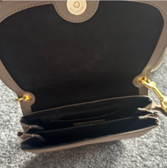 See By Chloe Taupe Leather Crossbody Bag - Picture 2 of 5